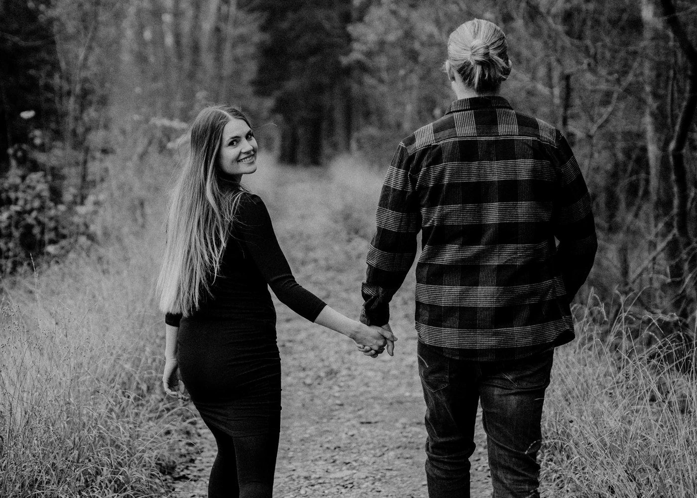Olivia et Mike en chemin